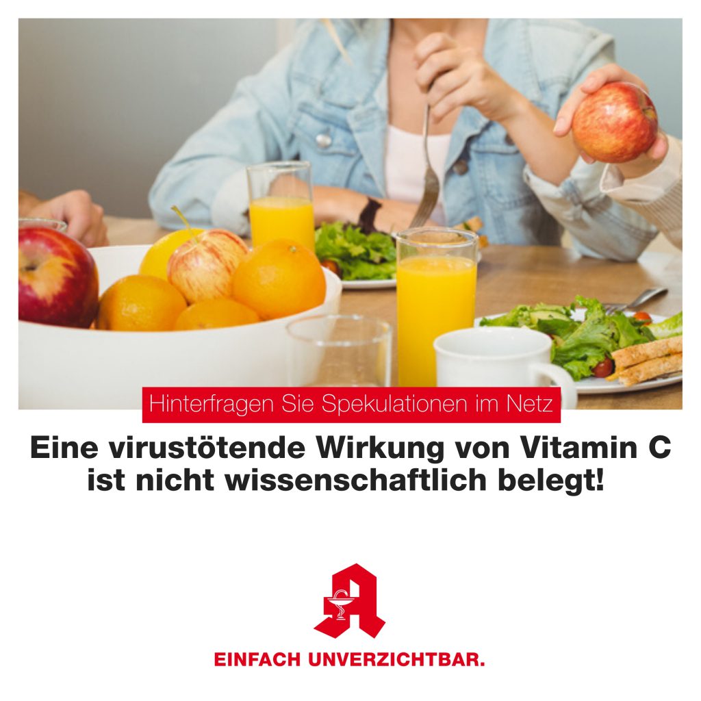 Faktencheck zum Corona-virus	                                 Hilft Vitamin C gegen das Coronavirus?