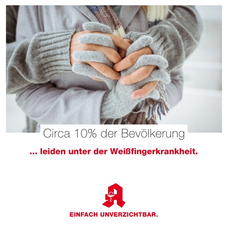 Raynaud-Syndrom                    Kalte Hände: Wann Sie das lästige Problem ernst nehmen sollten